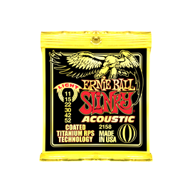 Струни для акустичних гітар ERNIE BALL Extra Light P02160, image 